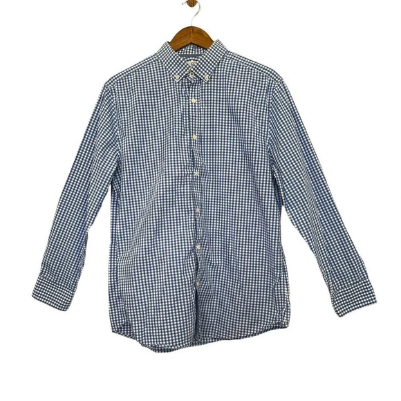 Penguin Munsingwear Heritage Slim Fit Gingham Button Down Shirt Size 16 32/33 - Picture 1 of 5